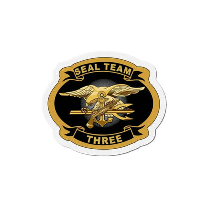 Seal Team 3 (U.S. Navy) Refrigerator Magnet 4 Inch - The Sticker Space