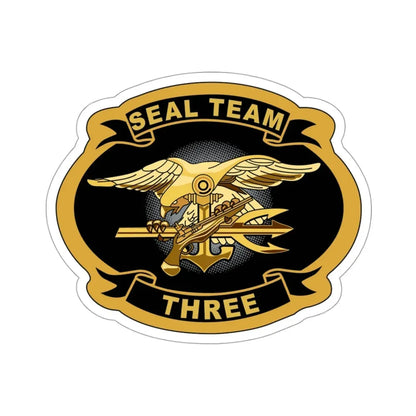 Seal Team 3 (U.S. Navy) STICKER Vinyl Die-Cut Decal 3 Inch - The Sticker Space