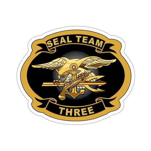 Seal Team 3 (U.S. Navy) STICKER Vinyl Die-Cut Decal 6 Inch - The Sticker Space
