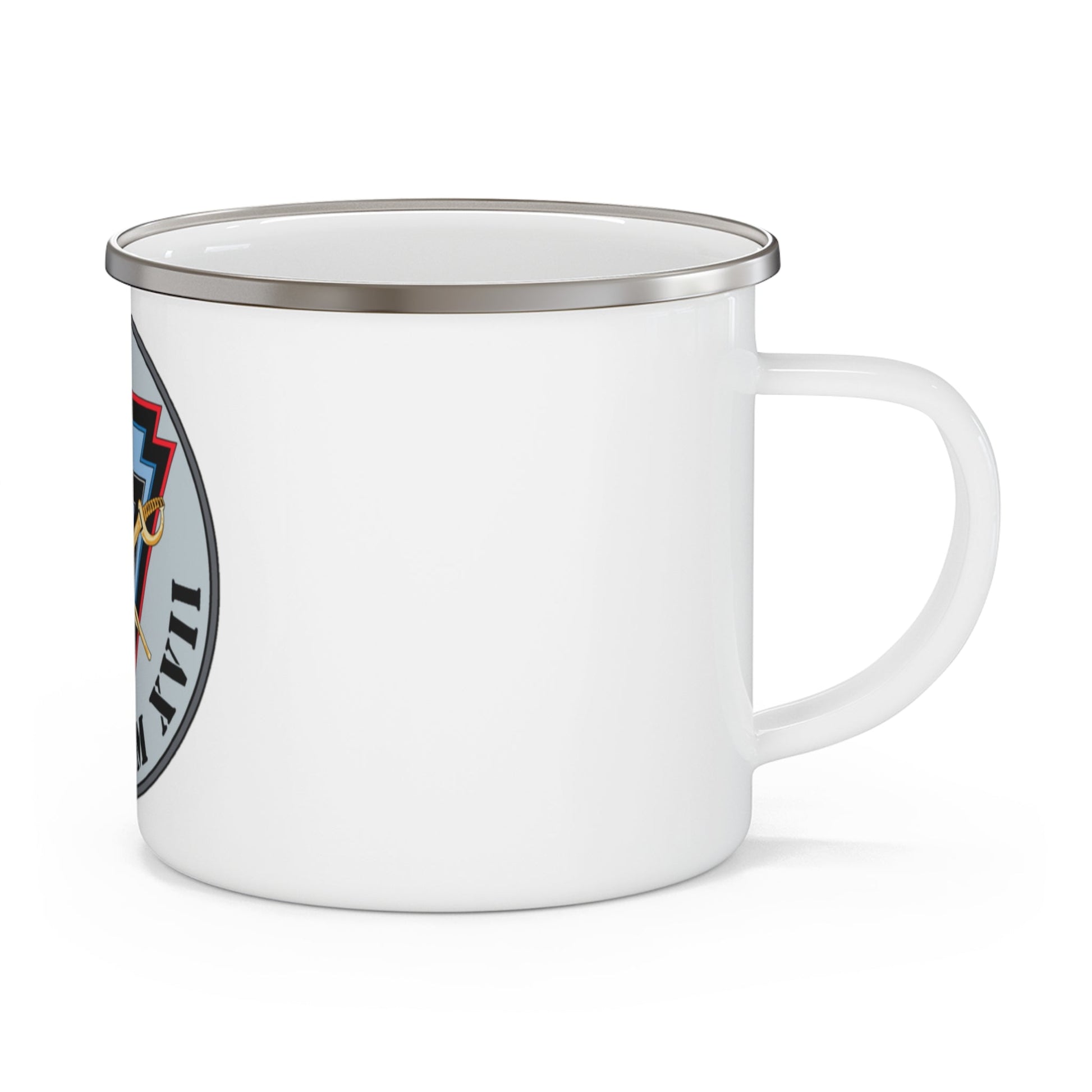 Seal Team XVII (U.S. Navy) Enamel Mug 12oz-12oz-The Sticker Space