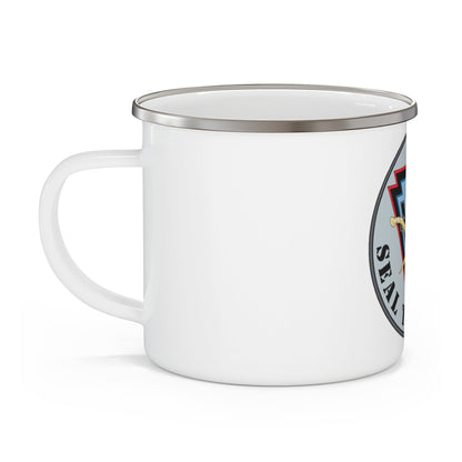 Seal Team XVII (U.S. Navy) Enamel Mug 12oz-12oz-The Sticker Space