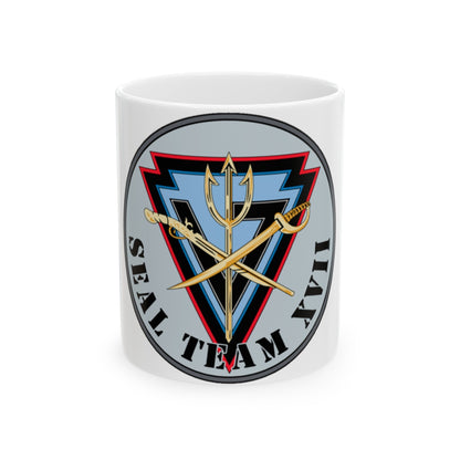 Seal Team XVII (U.S. Navy) White Coffee Mug-11oz-The Sticker Space