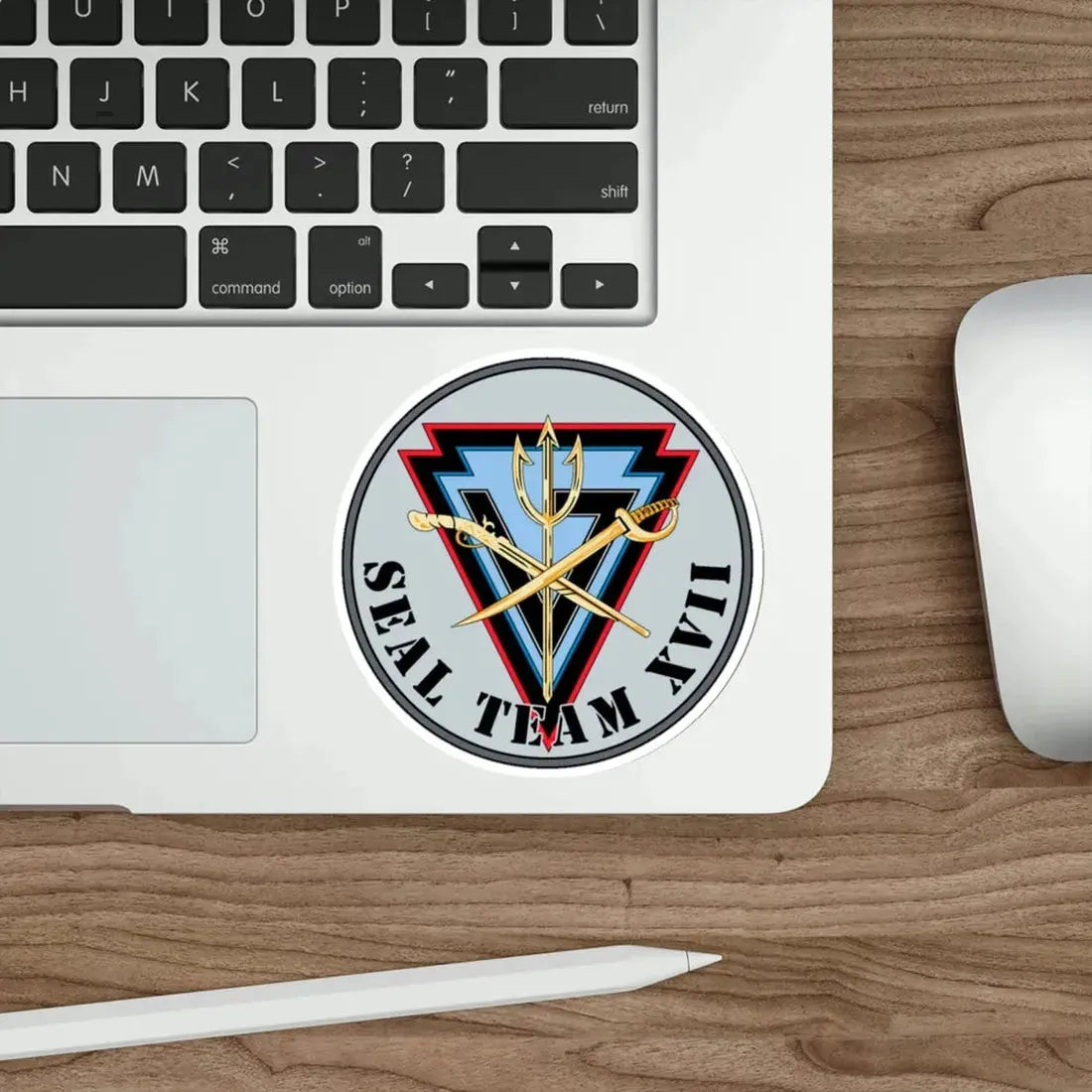 Seal Team XVII (U.S. Navy) STICKER Vinyl Die-Cut Decal - The Sticker Space