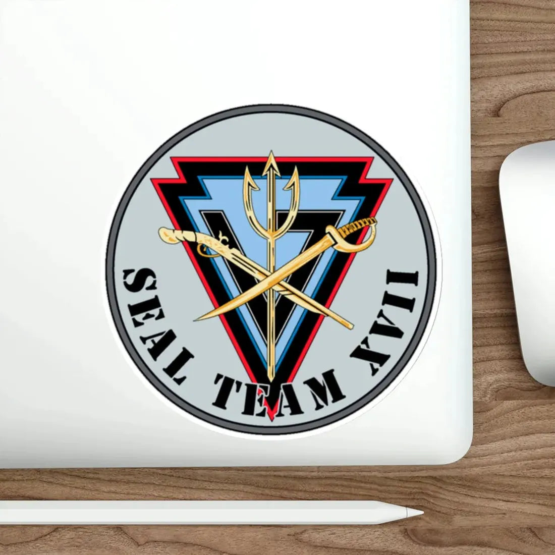 Seal Team XVII (U.S. Navy) STICKER Vinyl Die-Cut Decal - The Sticker Space