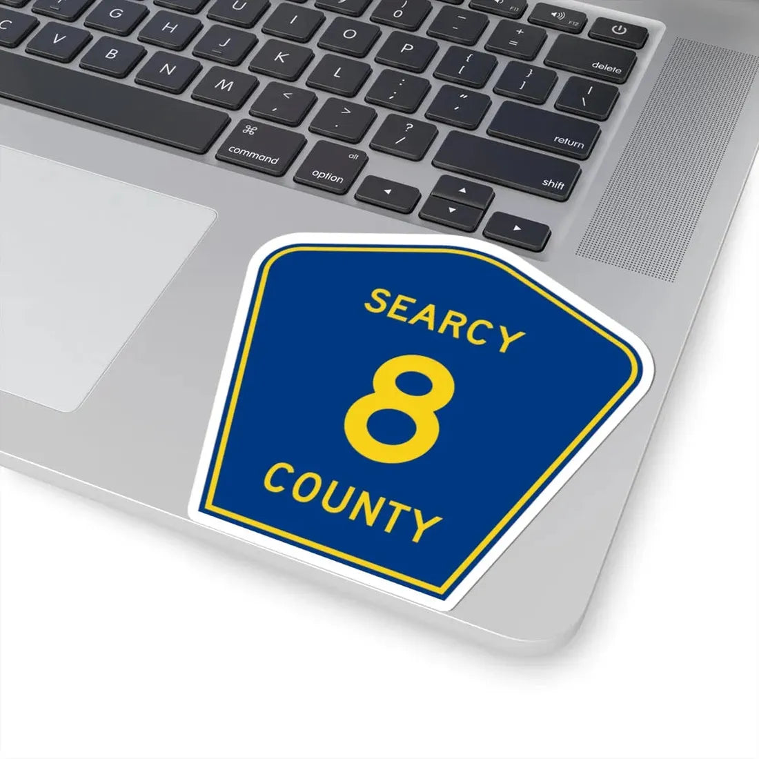 Searcy County Route 8 AR (Arkansas) (Road Sign) STICKER Vinyl Kiss-Cut Decal - The Sticker Space