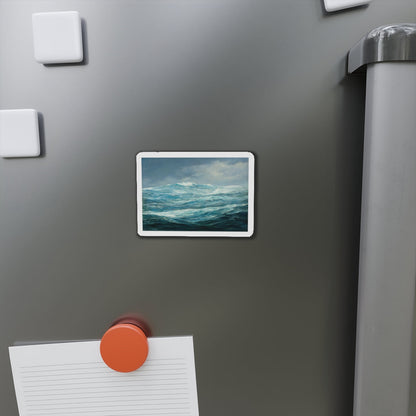 Seascape (1) (Magazine Illustration) Refrigerator Magnet-The Sticker Space