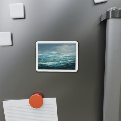 Seascape (1) (Magazine Illustration) Refrigerator Magnet-The Sticker Space