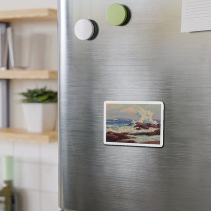 Seascape (2) (Magazine Illustration) Refrigerator Magnet-The Sticker Space