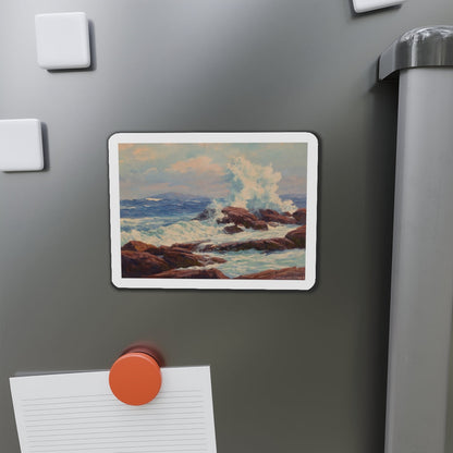 Seascape (2) (Magazine Illustration) Refrigerator Magnet-The Sticker Space