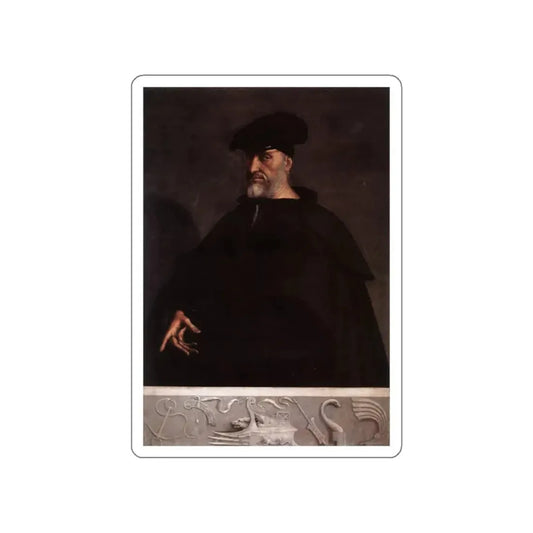 SEBASTIANO DEL PIOMBO - Deposition (detail) (Artwork) STICKER Vinyl Die-Cut Decal White Die-Cut 2 Inch - The Sticker Space