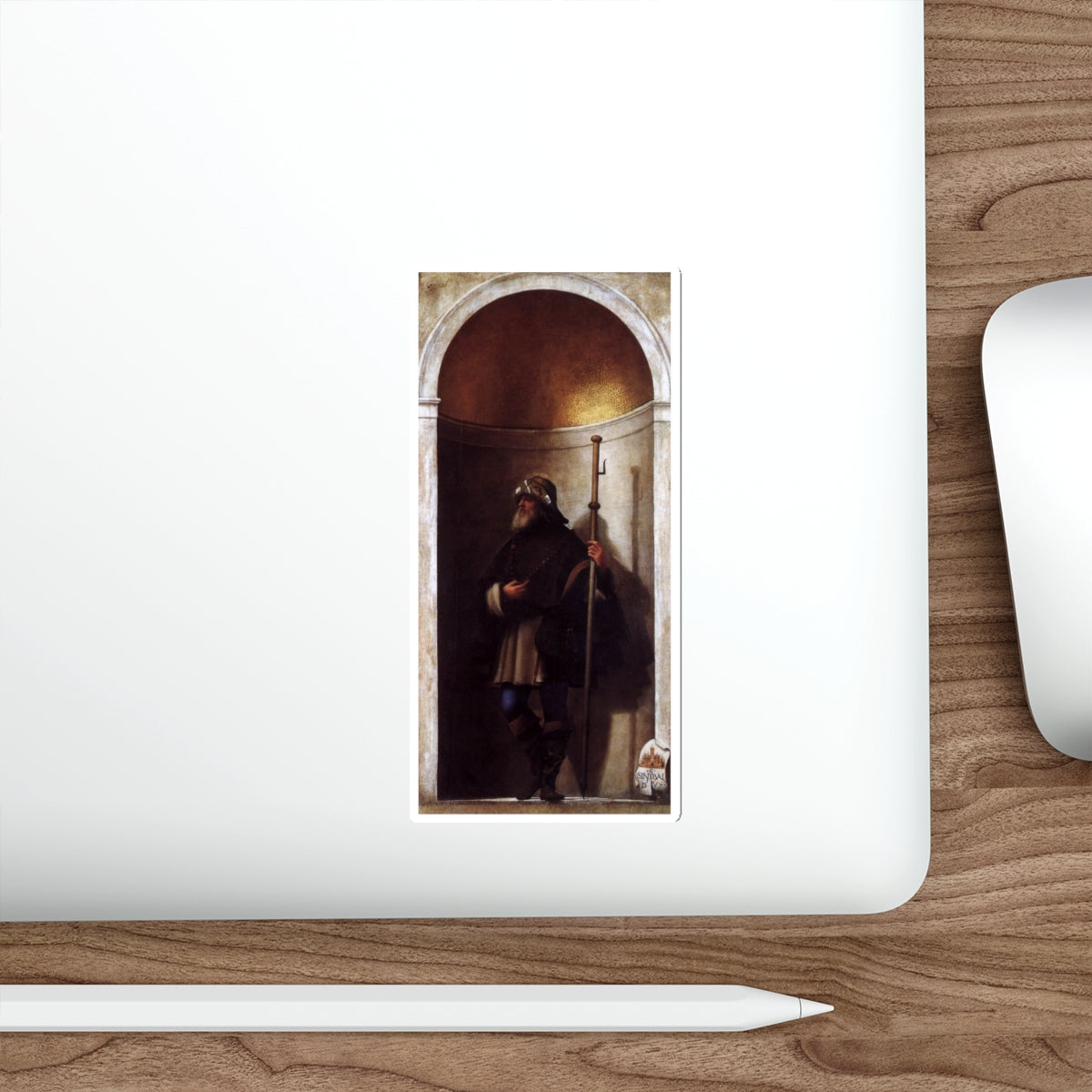 SEBASTIANO DEL PIOMBO - St Sinibaldo (Artwork) STICKER Vinyl Die-Cut Decal-The Sticker Space