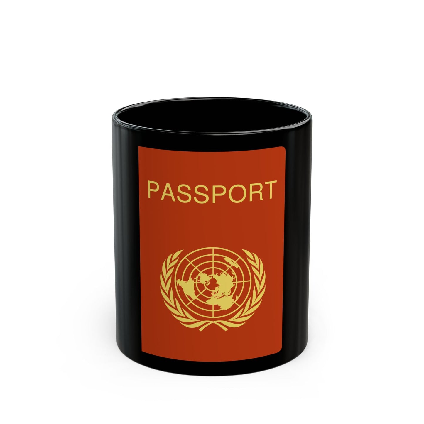 Sebek Passport - Black Coffee Mug