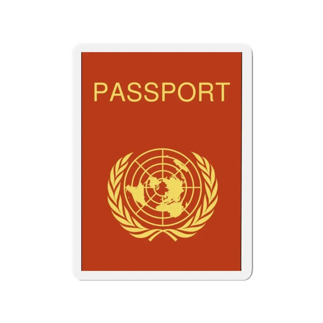 Sebek Passport - Refrigerator Magnet 2 Inch - The Sticker Space