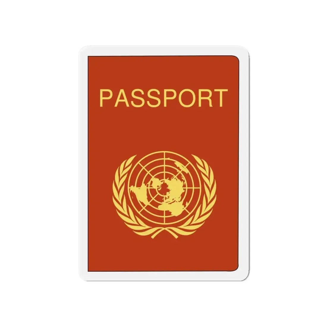 Sebek Passport - Refrigerator Magnet 4 Inch - The Sticker Space