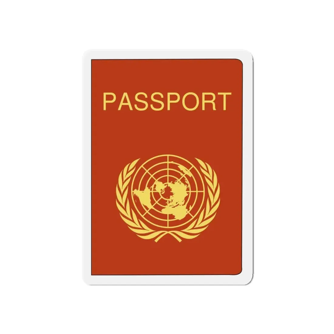 Sebek Passport - Refrigerator Magnet 5 Inch - The Sticker Space