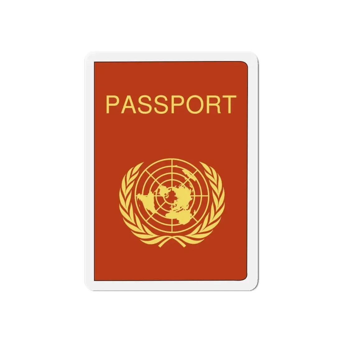 Sebek Passport - Refrigerator Magnet 6 Inch - The Sticker Space