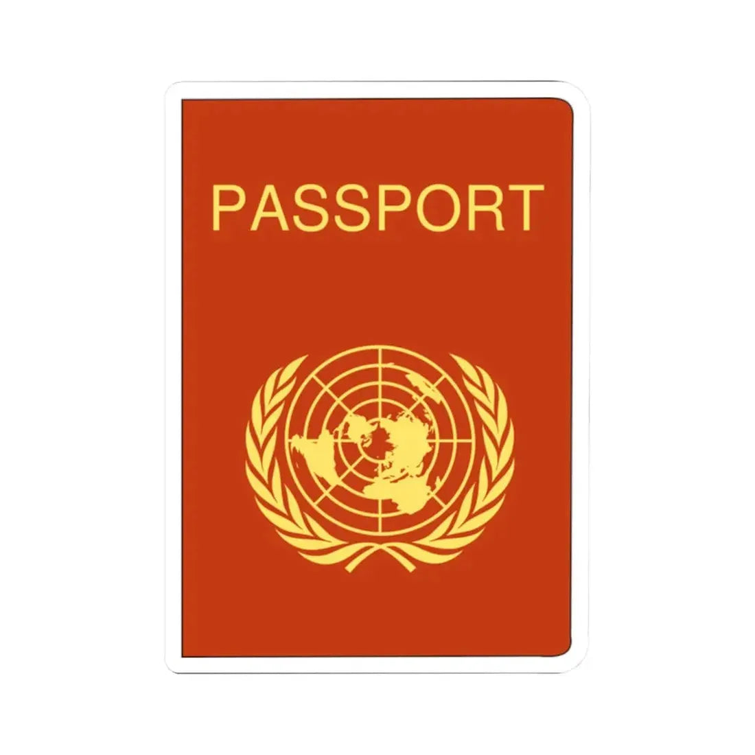 Sebek Passport - STICKER Vinyl Kiss-Cut Decal 2 Inch White - The Sticker Space