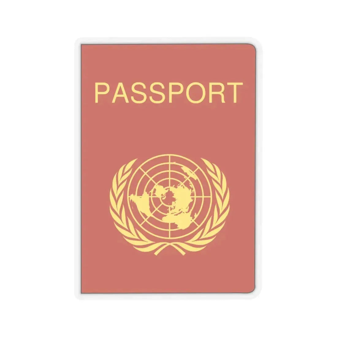 Sebek Passport - STICKER Vinyl Kiss-Cut Decal 3 Inch Transparent - The Sticker Space