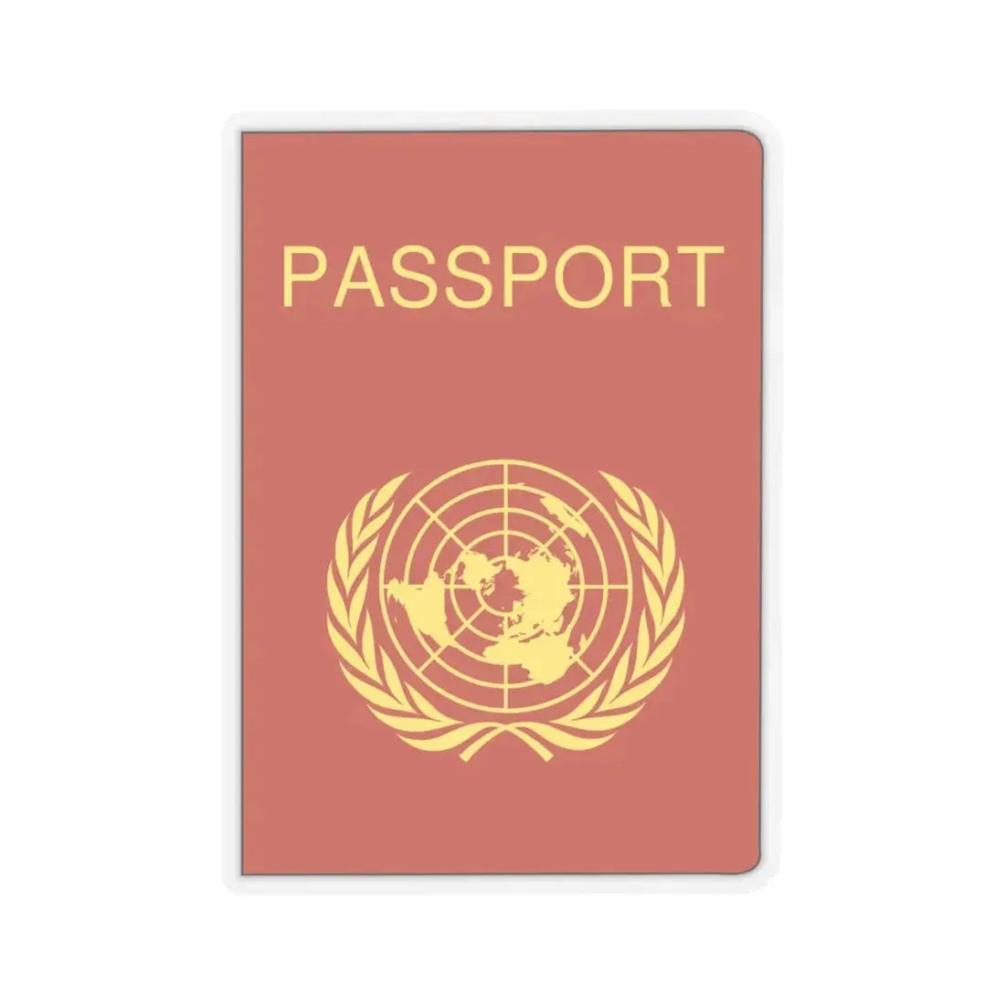 Sebek Passport - STICKER Vinyl Kiss-Cut Decal 6 Inch Transparent - The Sticker Space