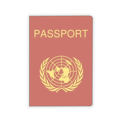 Sebek Passport - STICKER Vinyl Kiss-Cut Decal 6 Inch Transparent - The Sticker Space