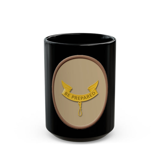 Second Class (Boy Scout Merit Badge) Black Coffee Mug-15oz-The Sticker Space