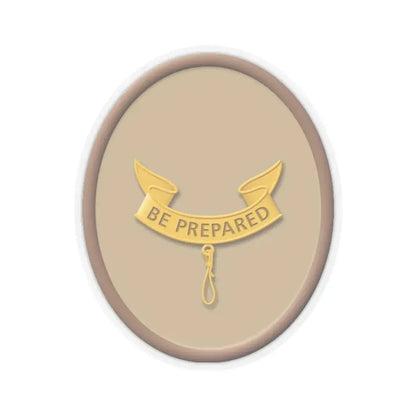 Second Class (Boy Scout Merit Badge) STICKER Vinyl Kiss-Cut Decal 3 Inch Transparent - The Sticker Space