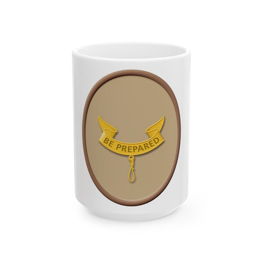 Second Class (Boy Scout Merit Badge) White Coffee Mug-15oz-The Sticker Space