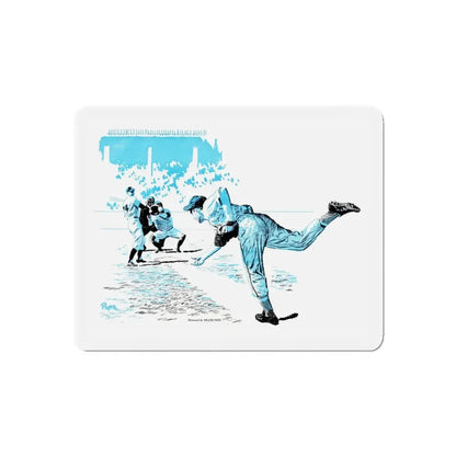 Second-Hand Dream, Bluebook Magazine, July 1953 (Magazine Illustration) Refrigerator Magnet 5 Inch Die-Cut - The Sticker Space