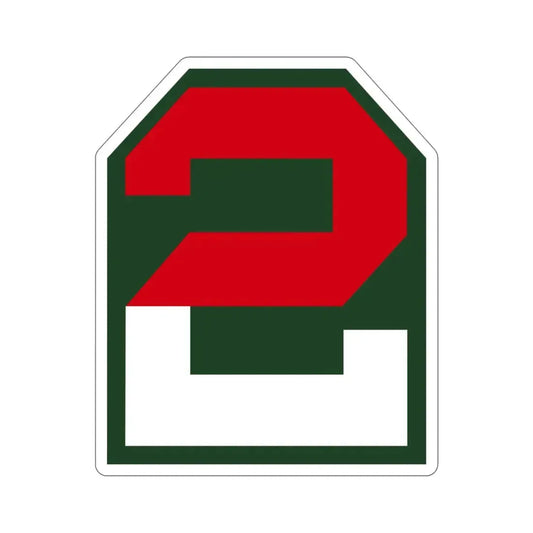 Second United States Army (U.S. Army) STICKER Vinyl Die-Cut Decal 6 Inch - The Sticker Space