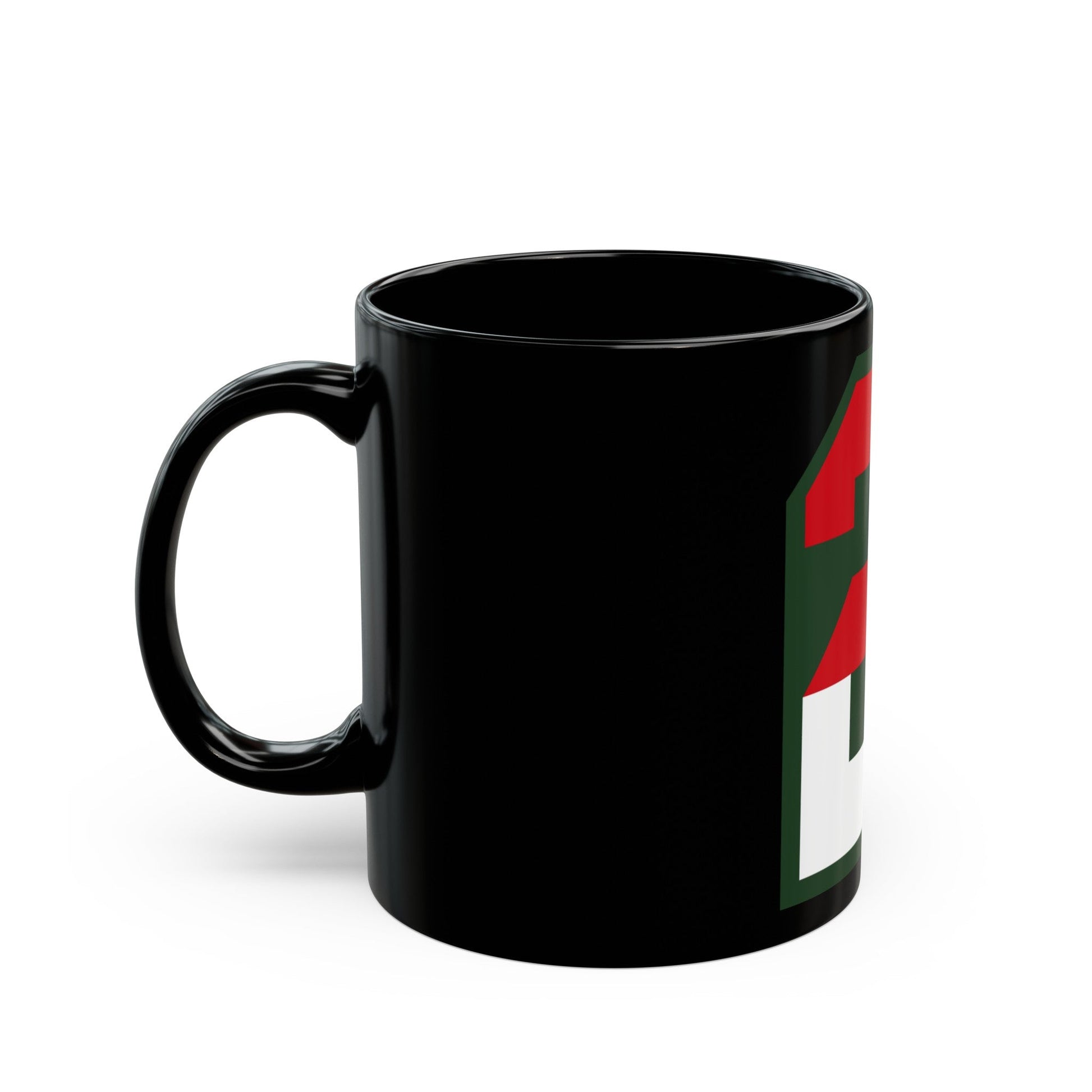 Second United States CSIB (U.S. Army) Black Coffee Mug-The Sticker Space