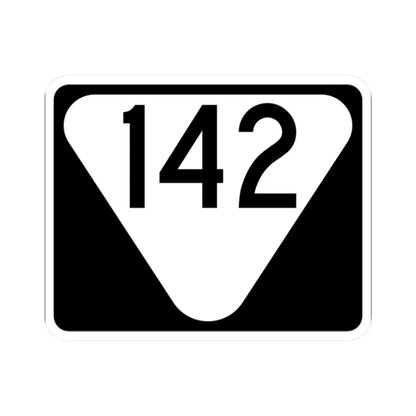 Secondary Tennessee 142 (Tennessee) (Road Sign) STICKER Vinyl Kiss-Cut Decal 2 Inch White - The Sticker Space