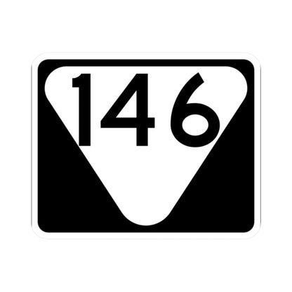 Secondary Tennessee 146 (Tennessee) (Road Sign) STICKER Vinyl Kiss-Cut Decal 2 Inch White - The Sticker Space