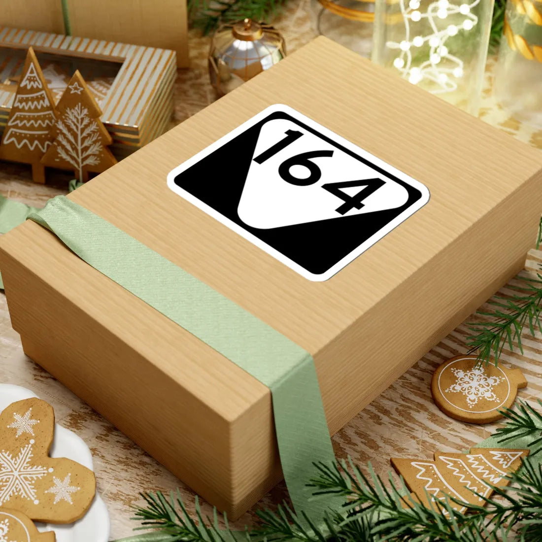 Secondary Tennessee 164 (Tennessee) (Road Sign) STICKER Vinyl Kiss-Cut Decal - The Sticker Space