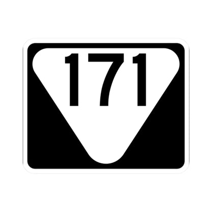 Secondary Tennessee 171 (Tennessee) (Road Sign) STICKER Vinyl Kiss-Cut Decal 2 Inch White - The Sticker Space