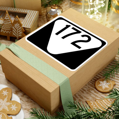 Secondary Tennessee 172 (Tennessee) (Road Sign) STICKER Vinyl Kiss-Cut Decal - The Sticker Space