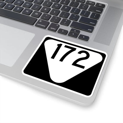 Secondary Tennessee 172 (Tennessee) (Road Sign) STICKER Vinyl Kiss-Cut Decal - The Sticker Space