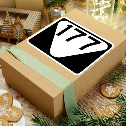 Secondary Tennessee 177 (Tennessee) (Road Sign) STICKER Vinyl Kiss-Cut Decal - The Sticker Space