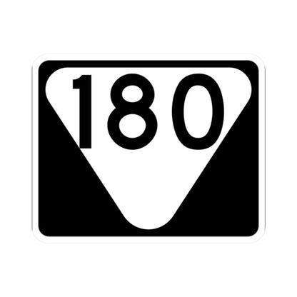 Secondary Tennessee 180 (Tennessee) (Road Sign) STICKER Vinyl Kiss-Cut Decal 2 Inch White - The Sticker Space
