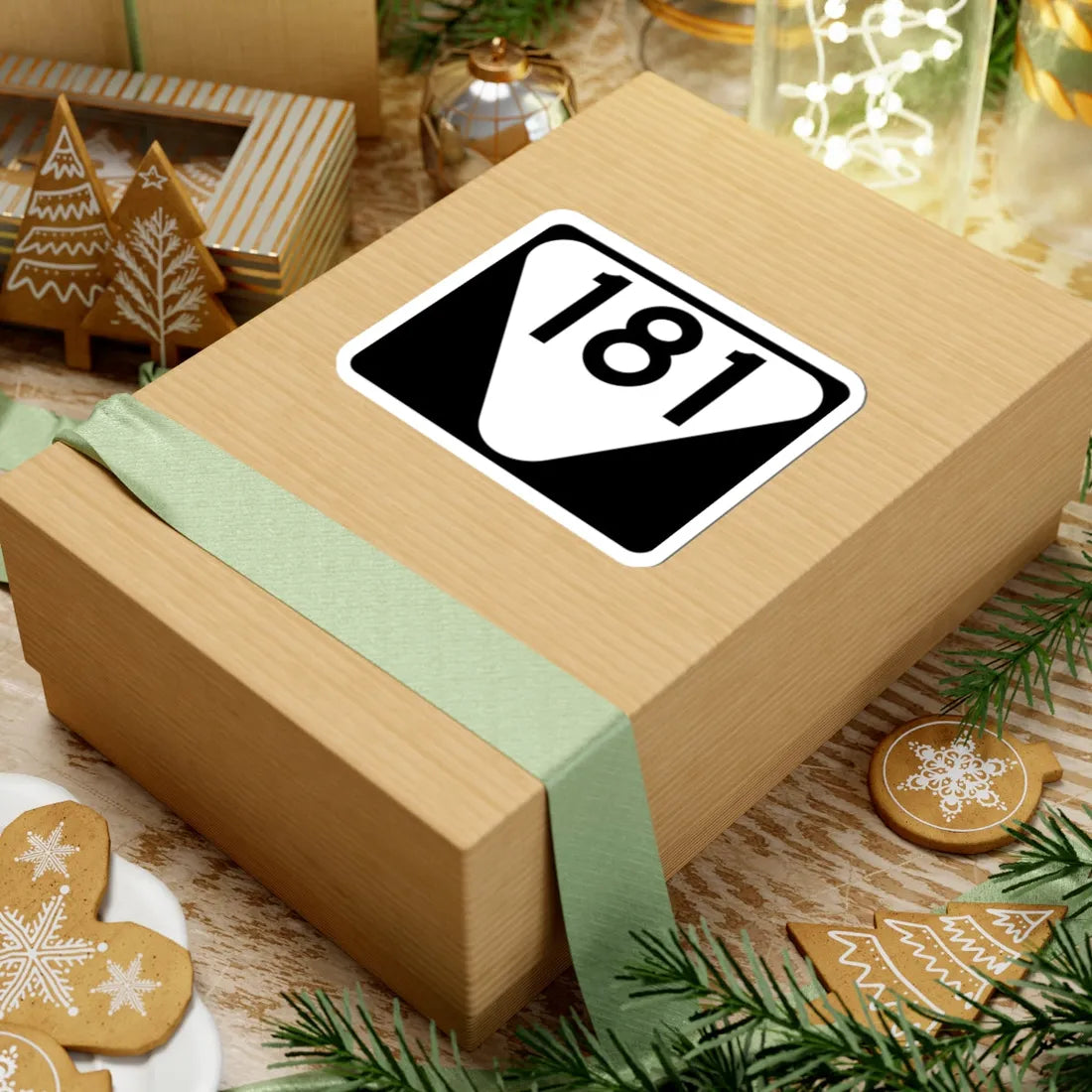 Secondary Tennessee 181 (Tennessee) (Road Sign) STICKER Vinyl Kiss-Cut Decal - The Sticker Space