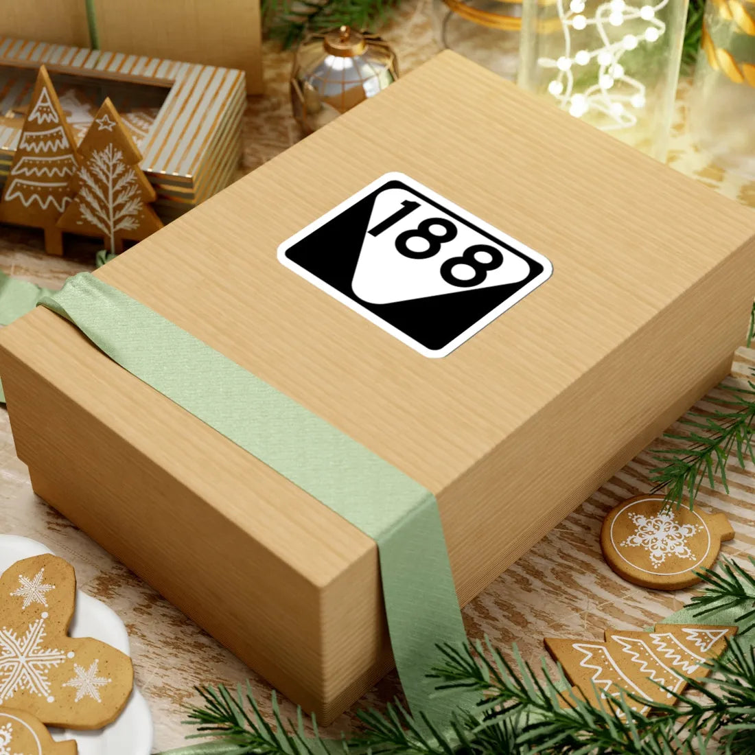 Secondary Tennessee 188 (Tennessee) (Road Sign) STICKER Vinyl Kiss-Cut Decal - The Sticker Space