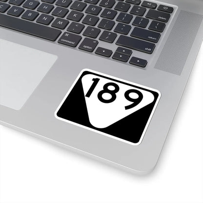 Secondary Tennessee 189 (Tennessee) (Road Sign) STICKER Vinyl Kiss-Cut Decal - The Sticker Space