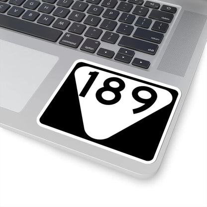 Secondary Tennessee 189 (Tennessee) (Road Sign) STICKER Vinyl Kiss-Cut Decal - The Sticker Space