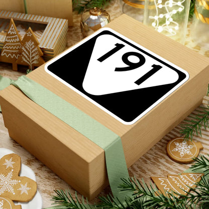 Secondary Tennessee 191 (Tennessee) (Road Sign) STICKER Vinyl Kiss-Cut Decal - The Sticker Space