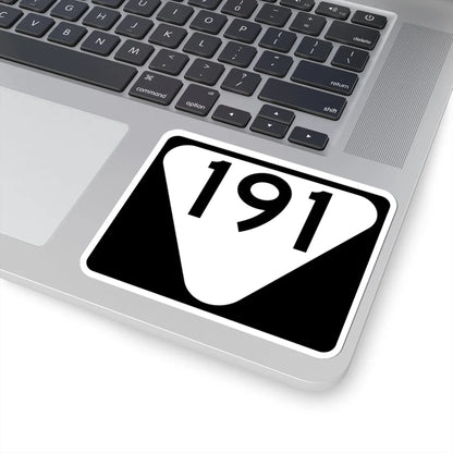 Secondary Tennessee 191 (Tennessee) (Road Sign) STICKER Vinyl Kiss-Cut Decal - The Sticker Space