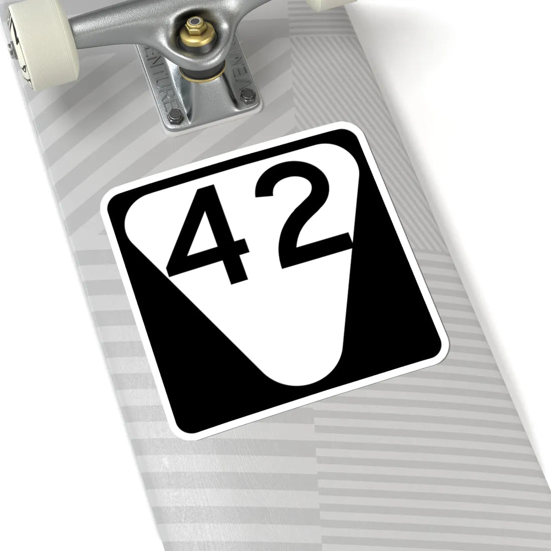 Secondary Tennessee 42 (Tennessee) (Road Sign) STICKER Vinyl Kiss-Cut Decal - The Sticker Space