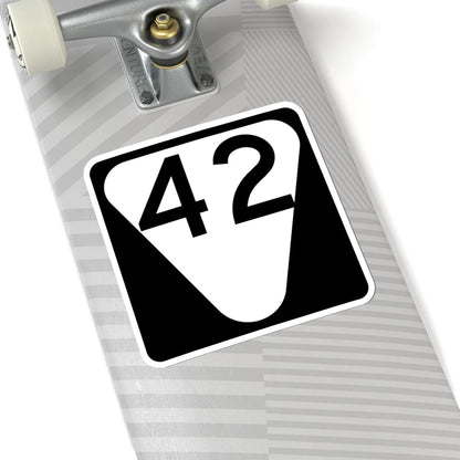 Secondary Tennessee 42 (Tennessee) (Road Sign) STICKER Vinyl Kiss-Cut Decal - The Sticker Space