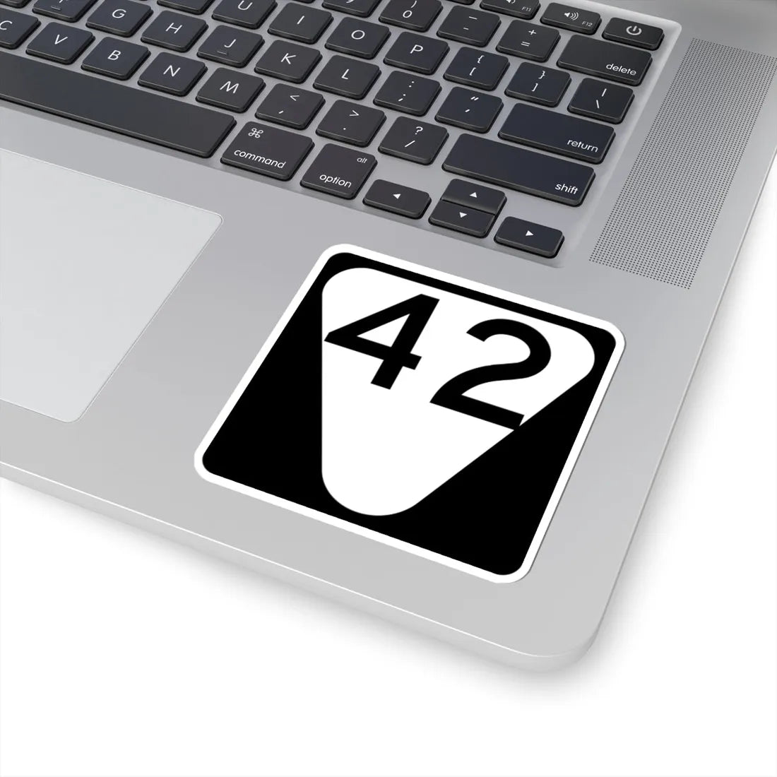 Secondary Tennessee 42 (Tennessee) (Road Sign) STICKER Vinyl Kiss-Cut Decal - The Sticker Space