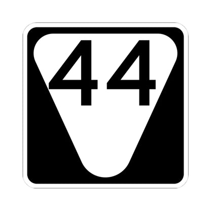 Secondary Tennessee 44 (Tennessee) (Road Sign) STICKER Vinyl Kiss-Cut Decal 4 Inch White - The Sticker Space