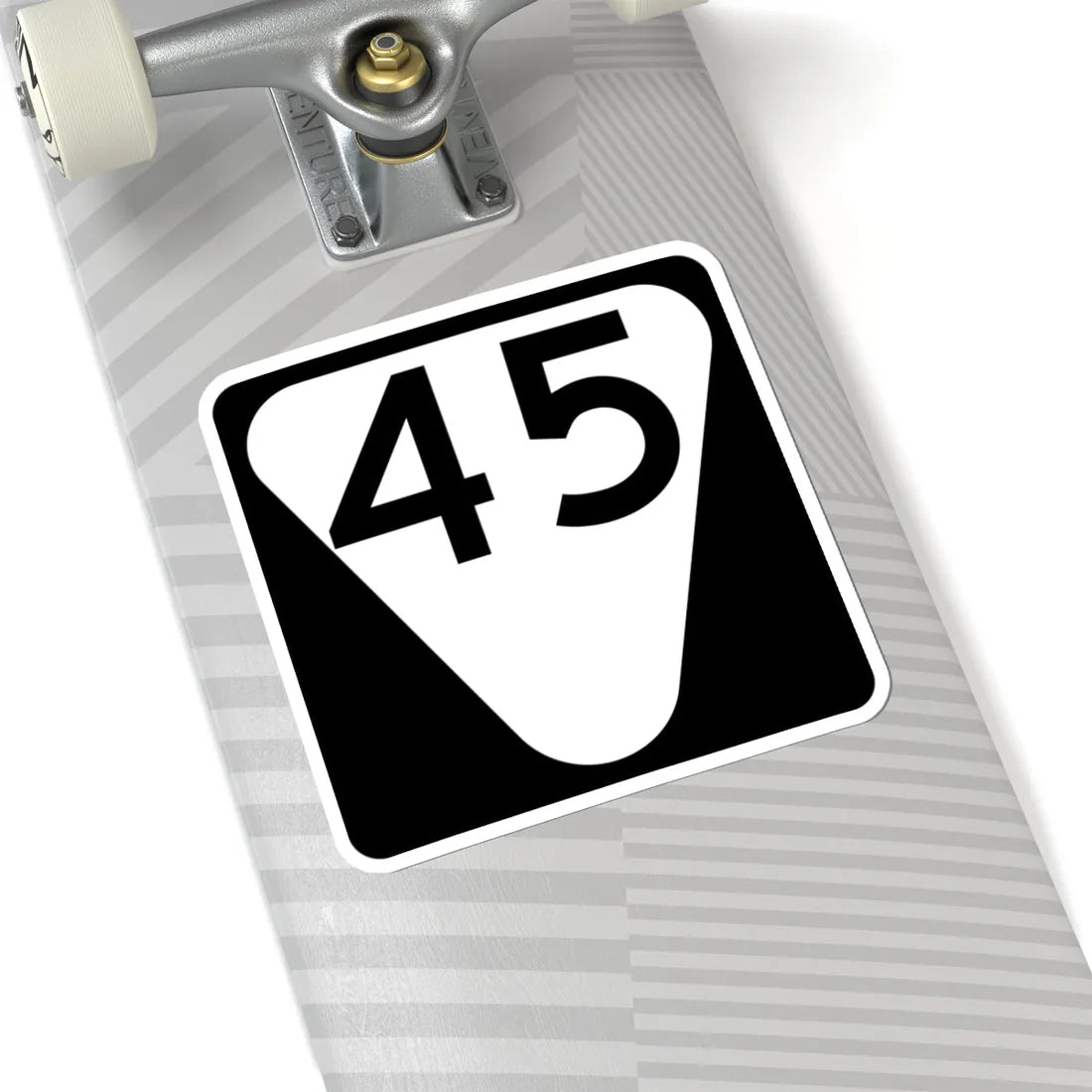 Secondary Tennessee 45 (Tennessee) (Road Sign) STICKER Vinyl Kiss-Cut Decal - The Sticker Space