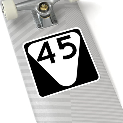Secondary Tennessee 45 (Tennessee) (Road Sign) STICKER Vinyl Kiss-Cut Decal - The Sticker Space